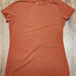 Mossimo Supply Co. Short Sleeve Crewneck Tee in Rust